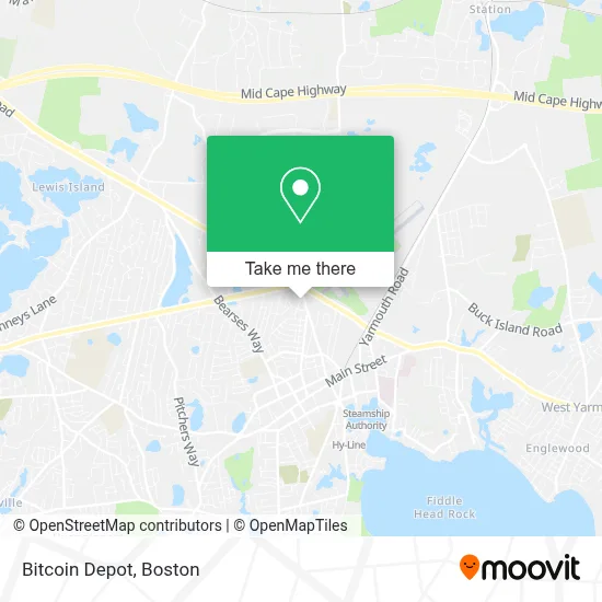 Bitcoin Depot map