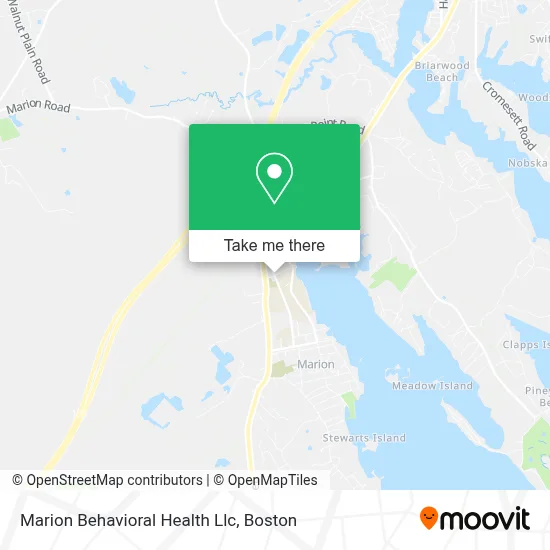 Marion Behavioral Health Llc map