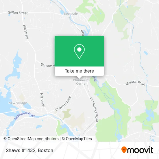 Shaws #1432 map