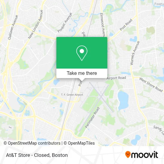 At&T Store - Closed map