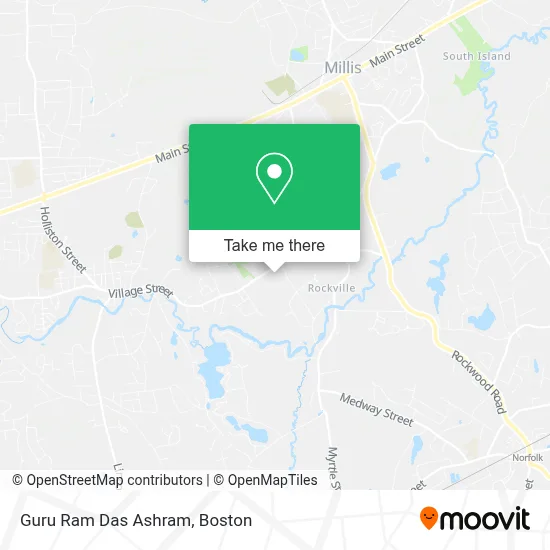 Guru Ram Das Ashram map