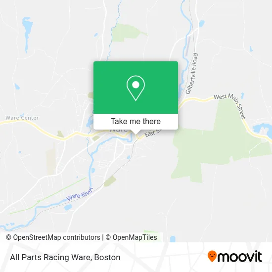 All Parts Racing Ware map