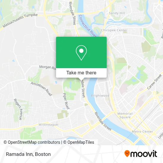 Ramada Inn map