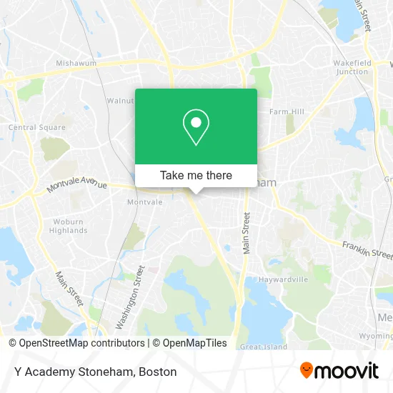 Y Academy Stoneham map