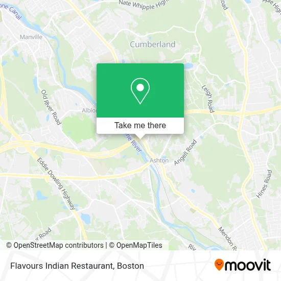 Flavours Indian Restaurant map