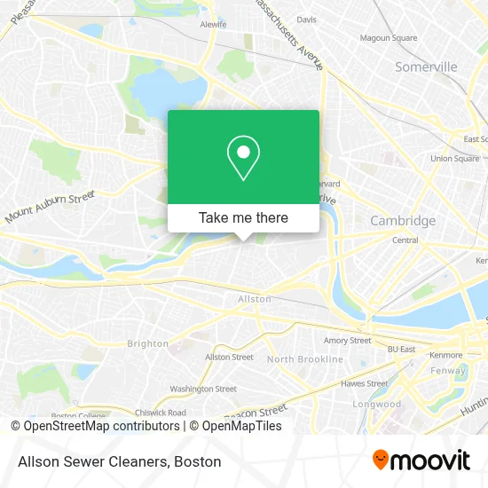 Allson Sewer Cleaners map