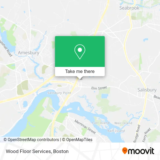 Wood Floor Services map