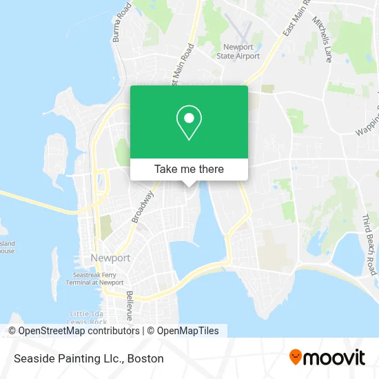 Seaside Painting Llc. map