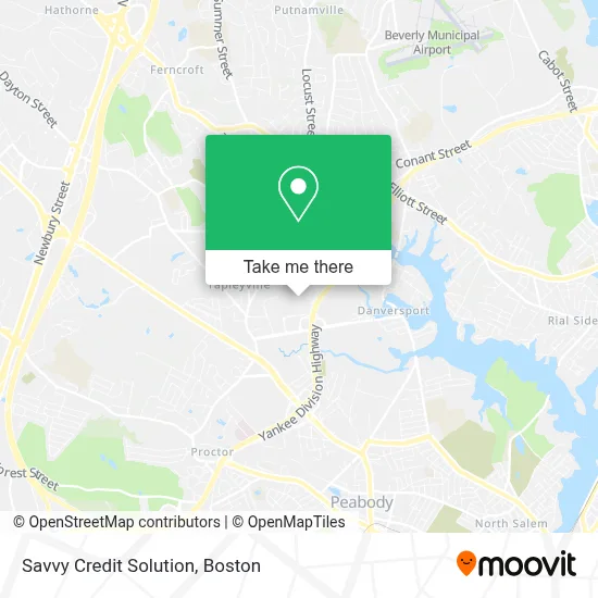 Savvy Credit Solution map