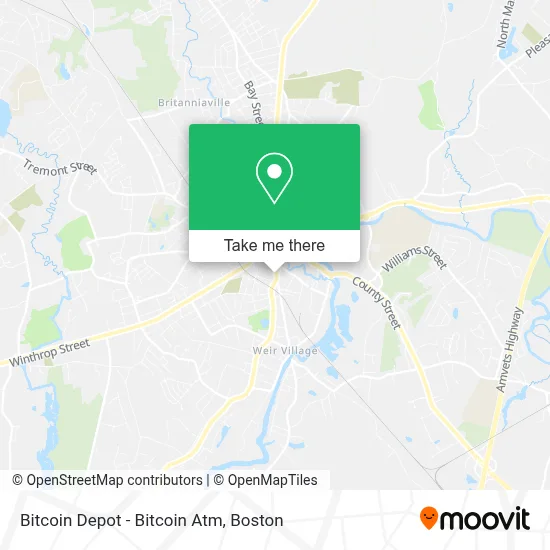 Bitcoin Depot - Bitcoin Atm map