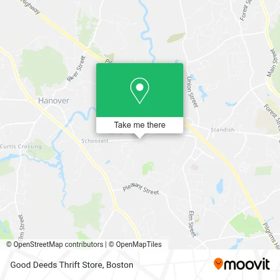 Good Deeds Thrift Store map