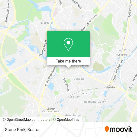 Stone Park map