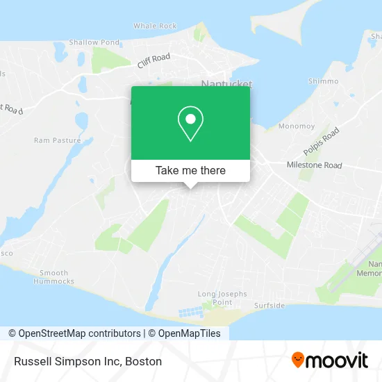Russell Simpson Inc map