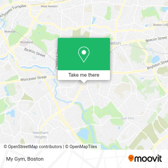 My Gym map
