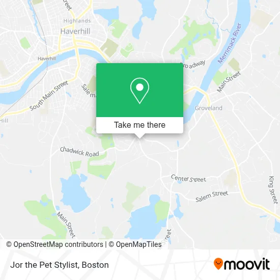 Jor the Pet Stylist map