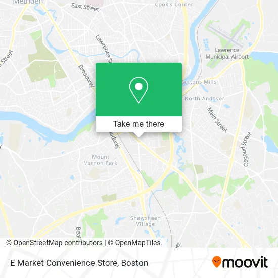 E Market Convenience Store map