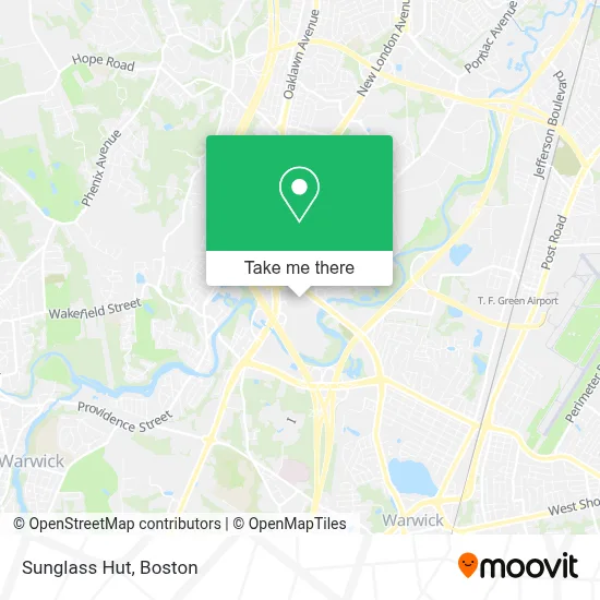 Sunglass Hut map