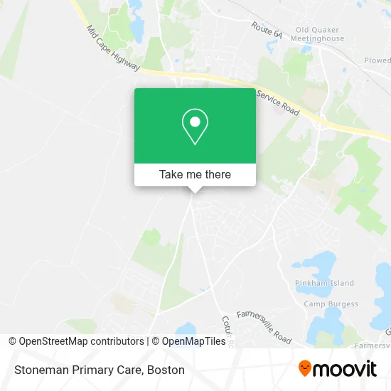 Stoneman Primary Care map