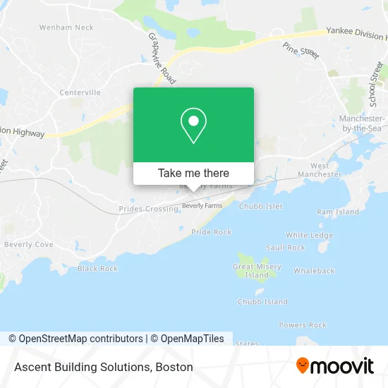 Ascent Building Solutions map