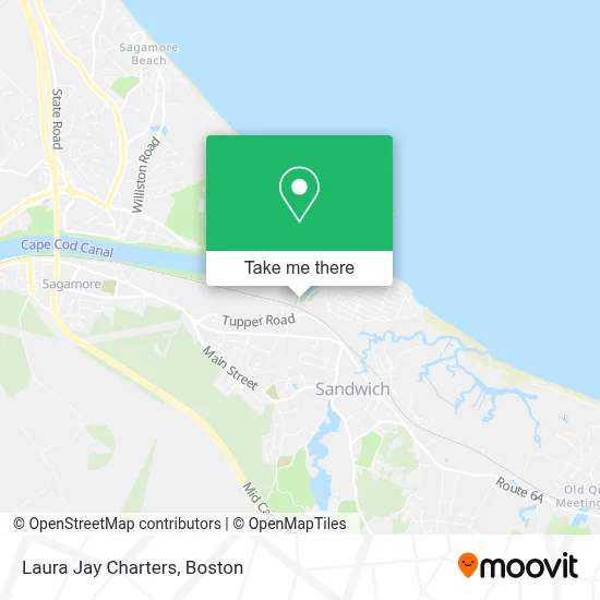 Laura Jay Charters map