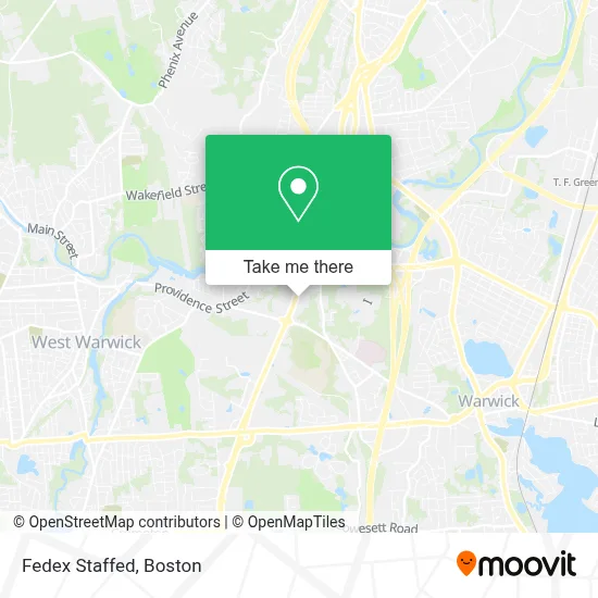 Fedex Staffed map