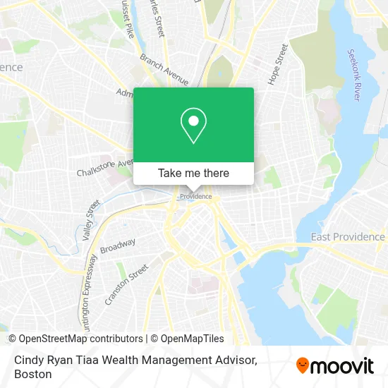 Cindy Ryan Tiaa Wealth Management Advisor map