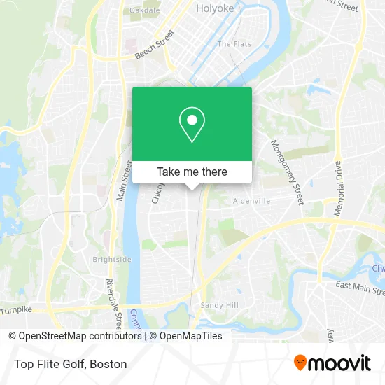Top Flite Golf map