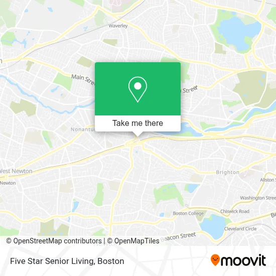 Five Star Senior Living map