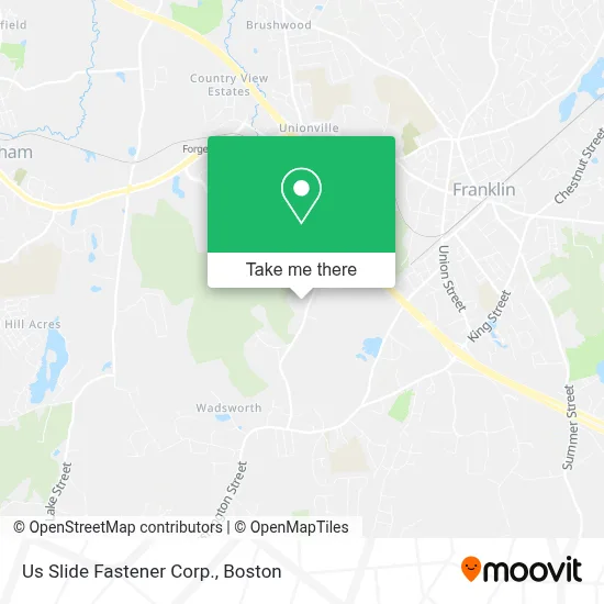 Us Slide Fastener Corp. map