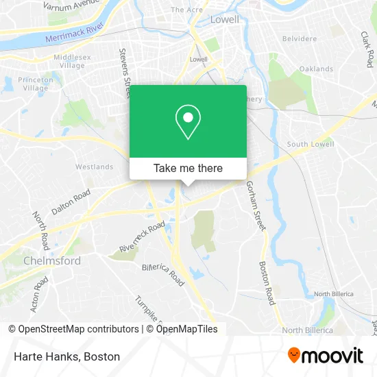 Harte Hanks map
