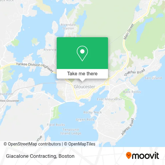 Giacalone Contracting map