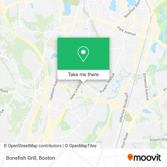 Bonefish Grill map