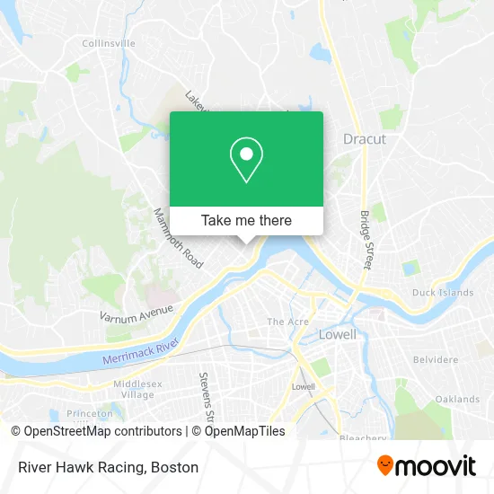 River Hawk Racing map