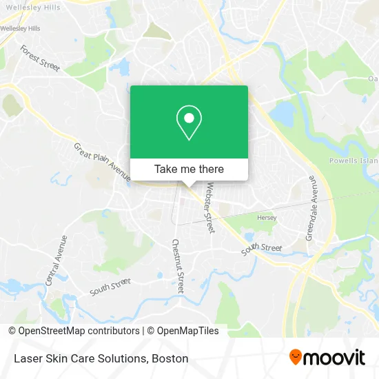 Laser Skin Care Solutions map