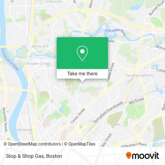 Stop & Shop Gas map