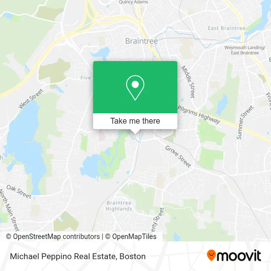 Michael Peppino Real Estate map
