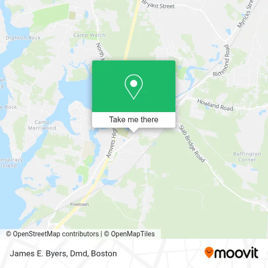 James E. Byers, Dmd map