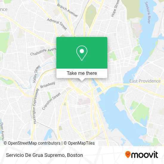 Servicio De Grua Supremo map