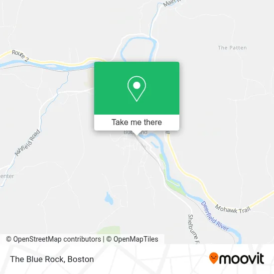 The Blue Rock map