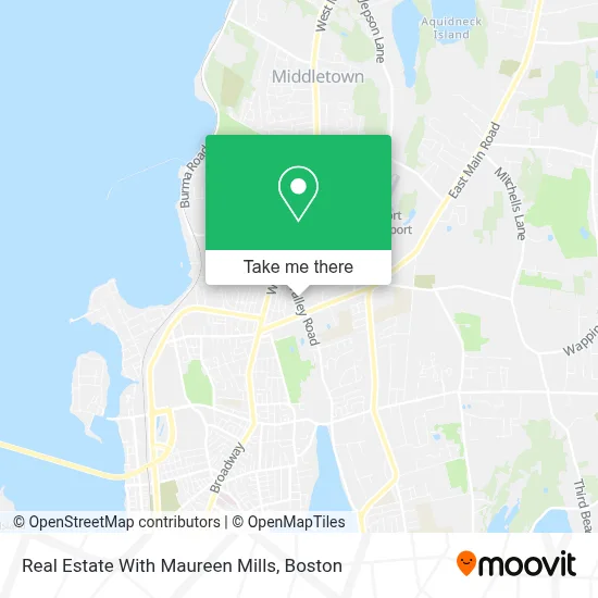 Real Estate With Maureen Mills map