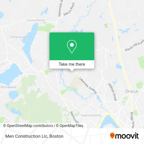 Men Construction Llc map