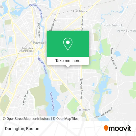 Darlington map