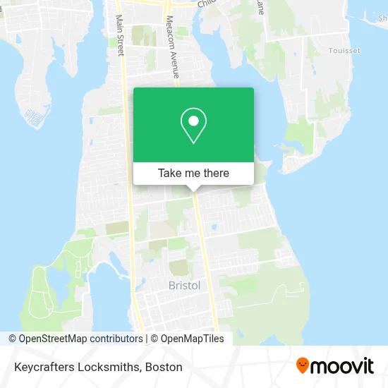 Keycrafters Locksmiths map