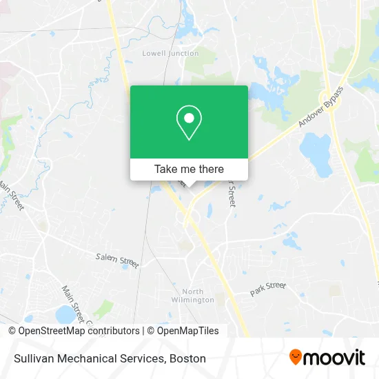 Sullivan Mechanical Services map