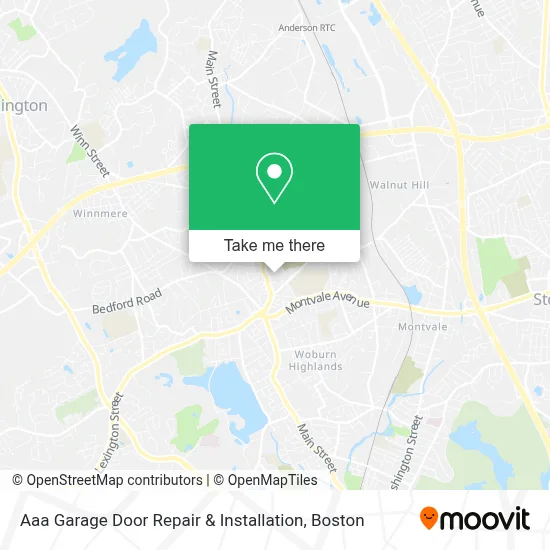 Aaa Garage Door Repair & Installation map