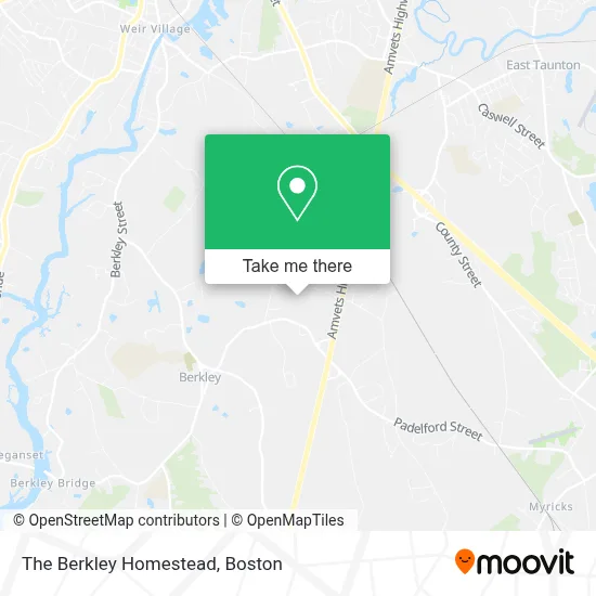 The Berkley Homestead map