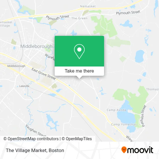 The Village Market map