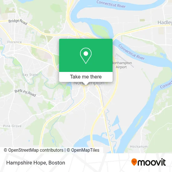 Hampshire Hope map