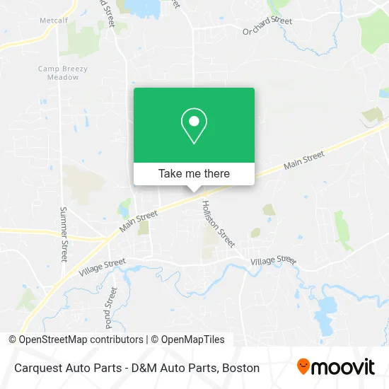 Carquest Auto Parts - D&M Auto Parts map