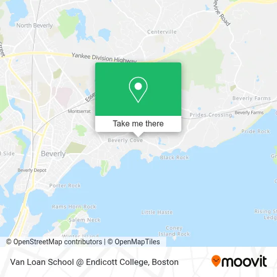 Van Loan School @ Endicott College map